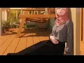 Indonesian Woman anime belly expansion by 3 baby alien