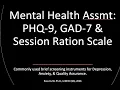 Understanding the P -9 GAD-7 Session Outcome Rating Scales