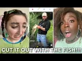 THIS IS HOW WOMEN REACT TO SEEING FISH IN YOUR DATING PROFILE PSA stop it Swipe Talk
