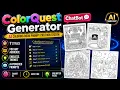 How To Use ColorQuest Generator To Create Coloring Book Prompts Fast