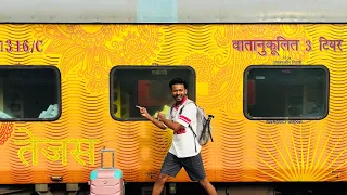I Traveled 1400 KM on India"s Premium Tejas Rajdhani ( Delhi to Mumbai )