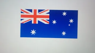how to make the Australian flag in python