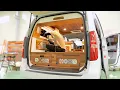 Lagu 중고 승합차로 아늑한 캠핑카를 만드는 과정. 한국의 캠핑카 공장 / Amazing Korean camper factory