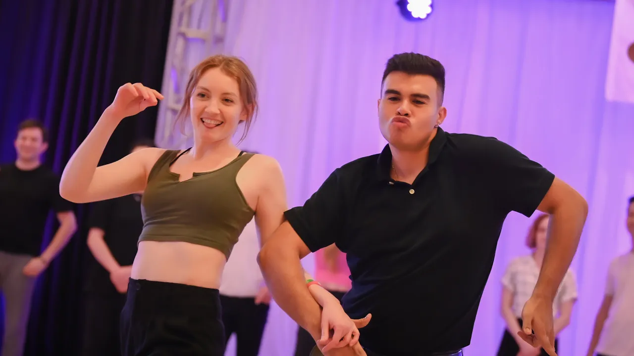 Juan Aguirre & Avery Isaacs - 3rd place Strictly Open Finals - Jack&Jill O'Rama 2023