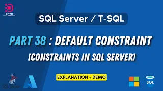 38 Default Constraint SQL Server Set A Default Value for A Column