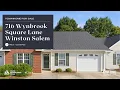 Townhome for Sale 716 Wynbrook Square Lane Winston-Salem