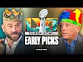 Kyle Long and Pete Prisco s EARLY Super Bowl LXI picks longshot picks and picks to win NFL P