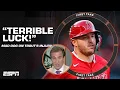 Terrible luck - Mad Dog reacts to Mike Trout suffering a torn meniscus First Take