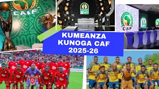 RASMI HUKO CAF SIMBA YANGA POT MOJA 2025 26 