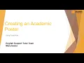 Create Stunning Academic Posters Workshop for Beginners