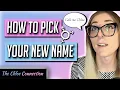 How I Picked My Name Tips to Help You Find Your Chosen Name MTF FTM NB Transgender Transition
