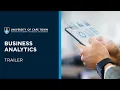 UCT Business Analytics Online Short Course Trailer