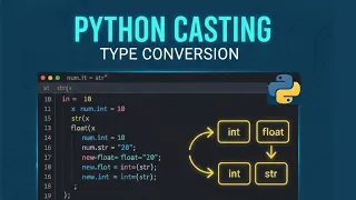 Python Tutorial for Beginners Casting in Python Explained