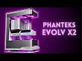 High-End White PC Build Phanteks EVOLV X2 with 9950X3D RTX 5080