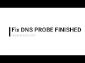 How To Fix DNS - PROBE