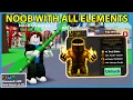 Download Lagu Noob With Every Element Mastery In Roblox Ninja Legends