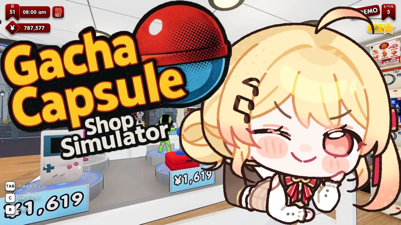 【 ガチャショップシミュレーター】ガチャショップ開店！お店を広げる！！#03【音乃瀬奏】#hololiveDEV_IS #ReGLOSS