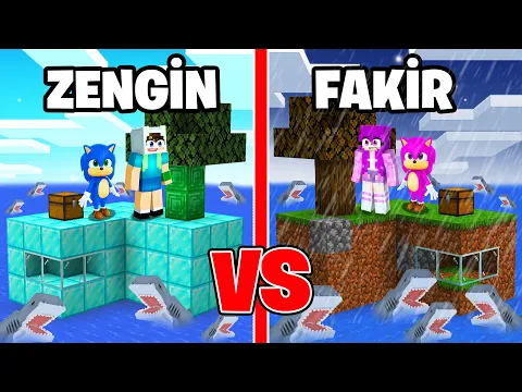 Video Thumbnail: ZENGİN ERKEKLER VS FAKİR KIZLAR DENİZ BLOĞU 😨 Minecraft