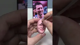 I made Messi’s sad World Cup moment in clay.