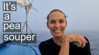 Sailing in wet fog and avoiding a collision – Ep 145