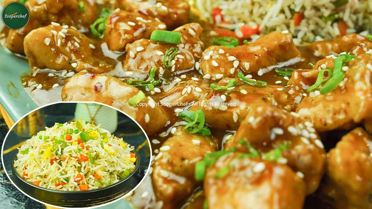 Authentic Chinese Chicken & Egg Fried Rice Recipe by Sooperchef