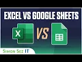 Excel vs Google Sheets