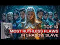 Top 10 Most Ruthless Flaws in Shadow Slave Character Weaknesses Explained