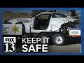 UDOT truck struck by driver during Crash Responder Safety Week