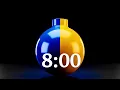 8 Minute Timer BOMB Giant Explosion