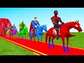 Download Lagu Crazy Long Slide Game with Cow Elephant Gorilla Hippopotamus Tiger 3d Animal Game Funny 3d Animals