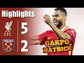 Liverpool vs West Ham 5-2 - Semua Gol \u0026 Cuplikan - 2025