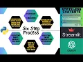 How to Create a Smart Chatbot with Streamlit Python and ChatGPT in 80 lines of code