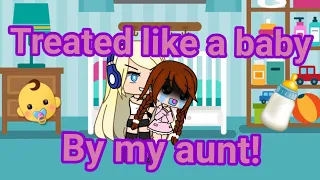 treated like a baby by my aunt gacha life mini movie glmm original