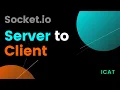 simple Server to Client sending - Socket io NodeJS ExpressJS