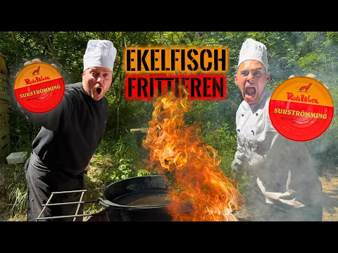 Video Thumbnail: SURSTRÖMMING, RIESENKRABBE & CHOCO FRESH frittieren | Survival Mattin & Brian