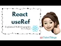 React useRef Hook Explained in Telugu useRef with Examples React JS Tutorial
