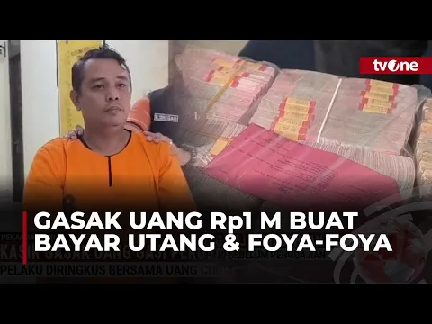 Terlilit Utang, Kasir di Pekanbaru Gasak Uang Gaji Perusahaan Rp1 Miliar