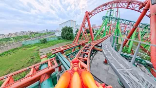 DUELING DRAGONS Front Row POV at Guangzhou Sunac Land China