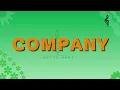 Clean Bandit x Chlöe x Omah Lay - Company (Official Lyrics Video)