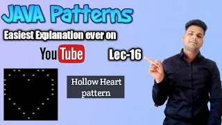 How to print Heart Pattern program in java Hollow Heart Pattern Programs in java