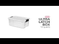 Sterilite 18 Quart Ultra Latch Box