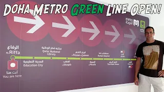 Doha Metro Green Line opens – Take the Metro to Mall of Qatar