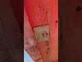 U-Haul U-Box interior and lock fixture 2023