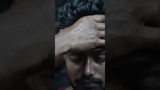 Strong Wrist Barber Deep Tissue Head And Back Massage With ASMR Neck Cracking #shorts