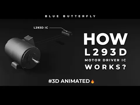 Download MP3 How L293D (Motor Driver IC) Works ? | #3D Animated 🔥