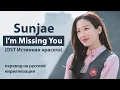 Sunjae - I'm Missing You (OST Истинная красота) (перевод на русский/кириллизация/текст)