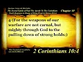 2 Corinthians Chapter 10 - Bible Book 47