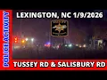 Police EMS Scene Near Tussy Rd Old Salisbury Rd Lexington NC 2026