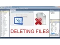 How To Delete files Using Visual Basic vb in Visual Studio