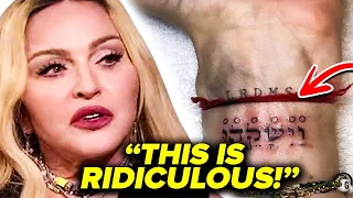 Download Madonna's New Hebrew Tattoo MISTRANSLATED MP3